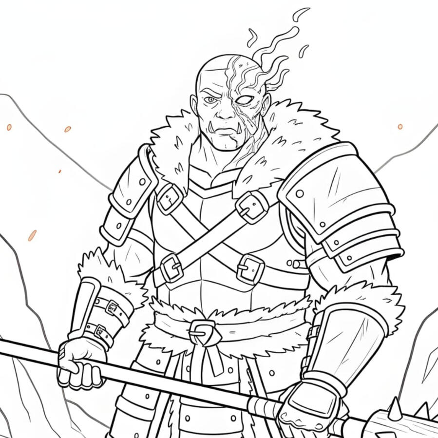 Initial Line-Art / Character Concept