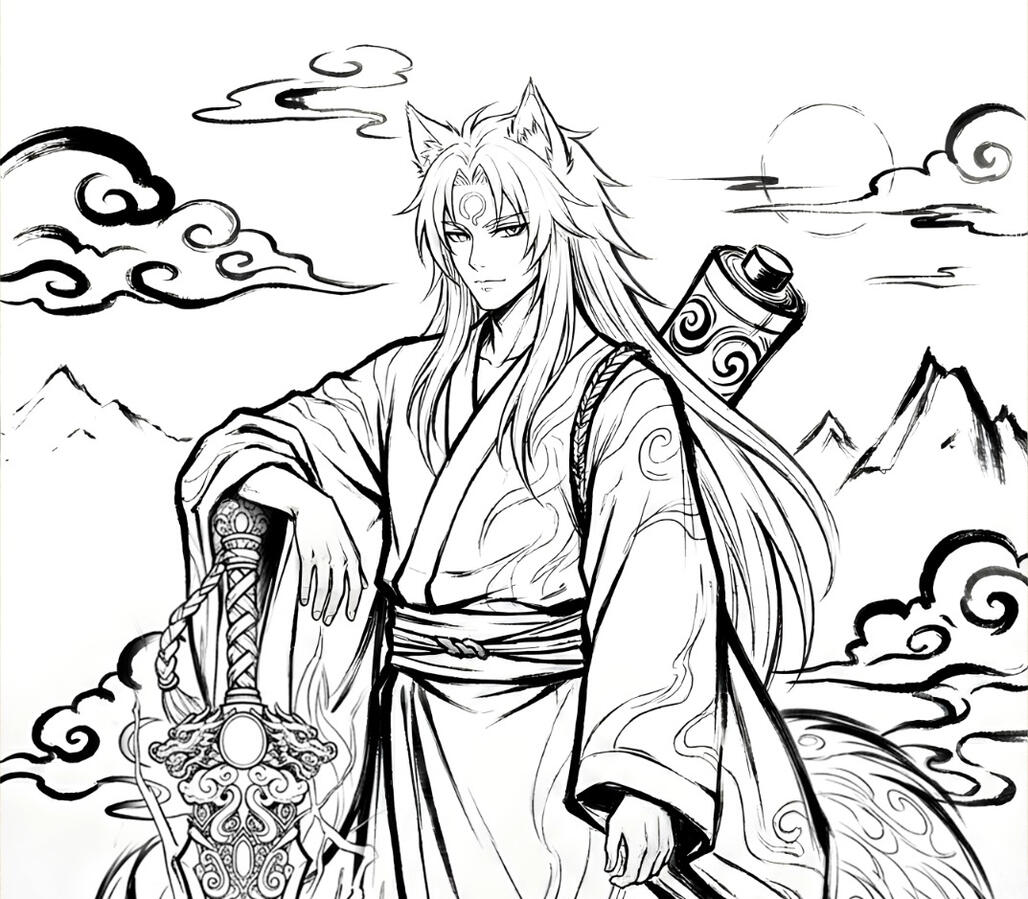 Detailed Line-Art / Sketch
